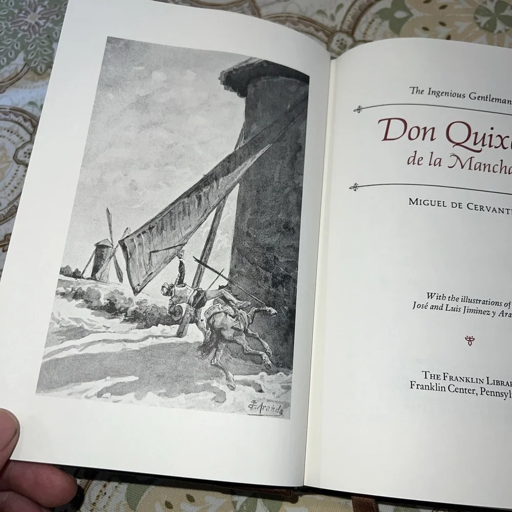 Don‎ Quixote de La Mancha, Cervantes - Heirloom Library, 1979